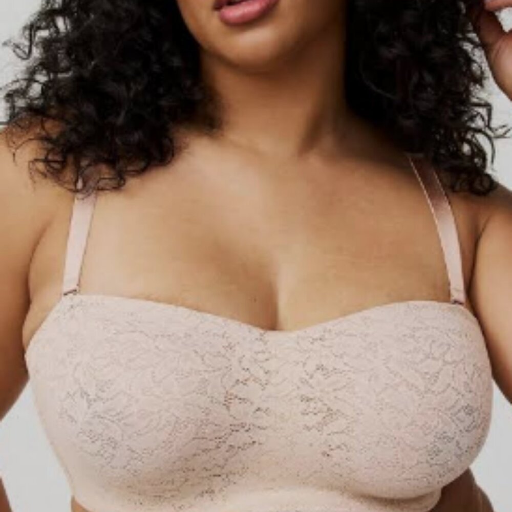 NWT Torrid Unlined Removable Straps Bra Size 38DDD MSRP $55